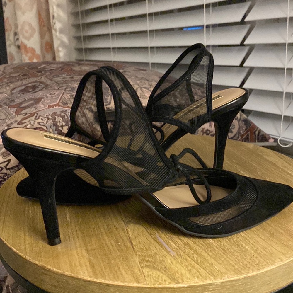 dressy black party shoes